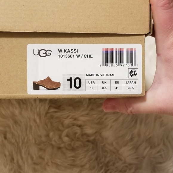 NWT Ugg Kassi clogs sz 10 so cozy! - Picture 10 of 11